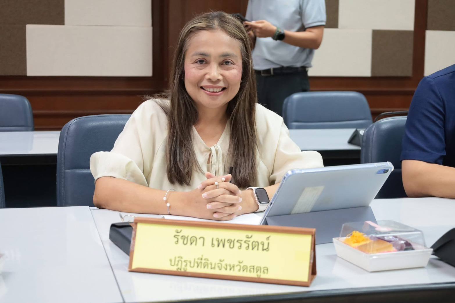 title - ปฏิรูปที่ดินจังหวัดสตูล ร่วมประชุมจัดทำ (ร่าง) แผนยุทธศาสตร์พัฒนาที่อยู่อาศัย ชุมชน และเมือง 3 จังหวัดภาคใต้